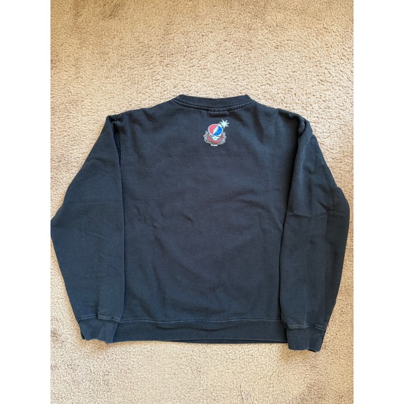 The Hundreds x Grateful Dead Sweatshirt Mens Medium Black Bears Bombs Crewneck - Picture 8 of 8